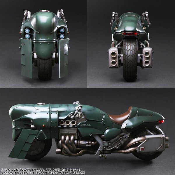 PLAY ARTS Kai Shinra Elite Security Officer & Bike Set (Final Fantasy VII Remake) Additional Image 7
