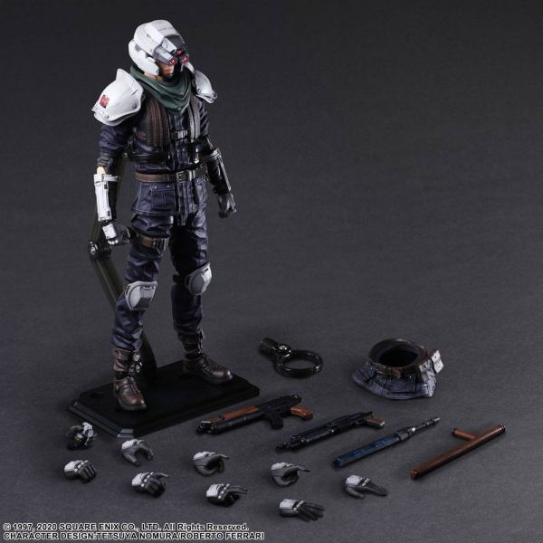 PLAY ARTS Kai Shinra Security Officer (Final Fantasy VII Remake) Additional Image 6
