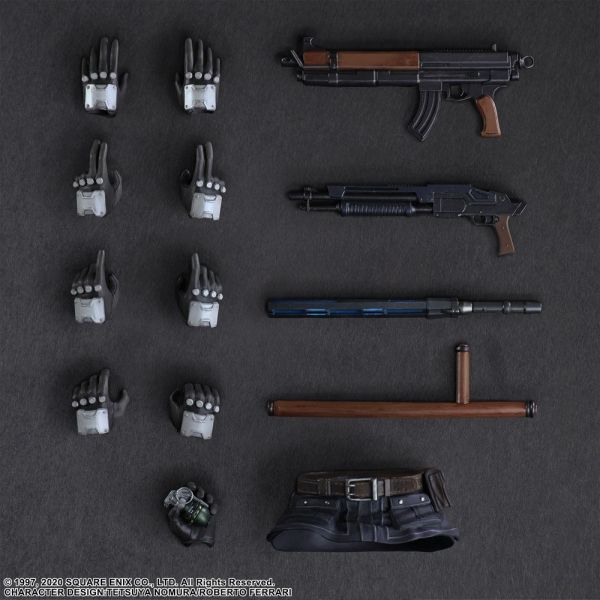 PLAY ARTS Kai Shinra Security Officer (Final Fantasy VII Remake) Additional Image 7