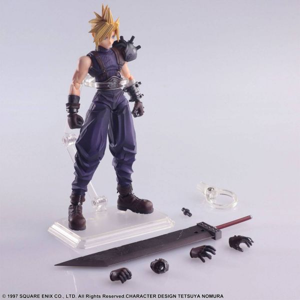 Bring Arts Cloud Strife (Final Fantasy VII) Additional Image 6