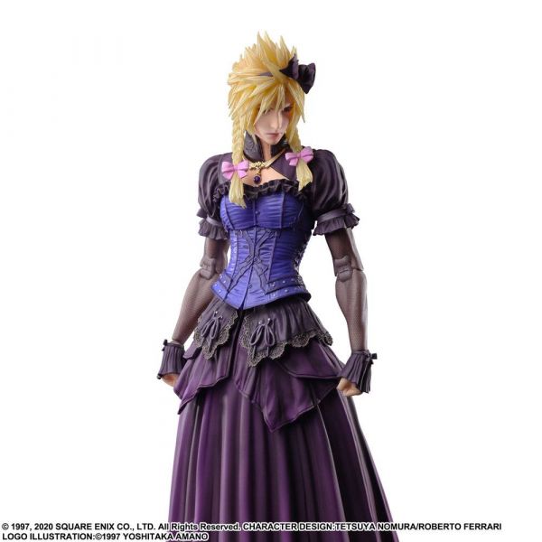 Play Arts Kai Cloud Strife Dress Ver. (Final Fantasy VII Remake) Additional Image 1