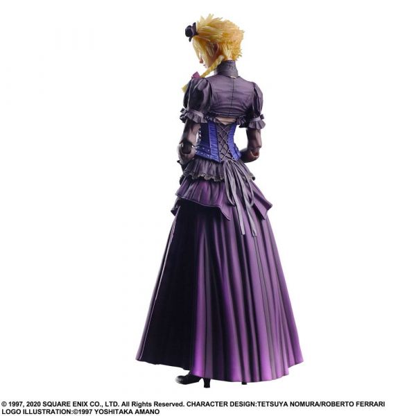 Play Arts Kai Cloud Strife Dress Ver. (Final Fantasy VII Remake) Additional Image 2