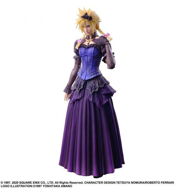 Play Arts Kai Cloud Strife Dress Ver. (Final Fantasy VII Remake) Additional Image 4