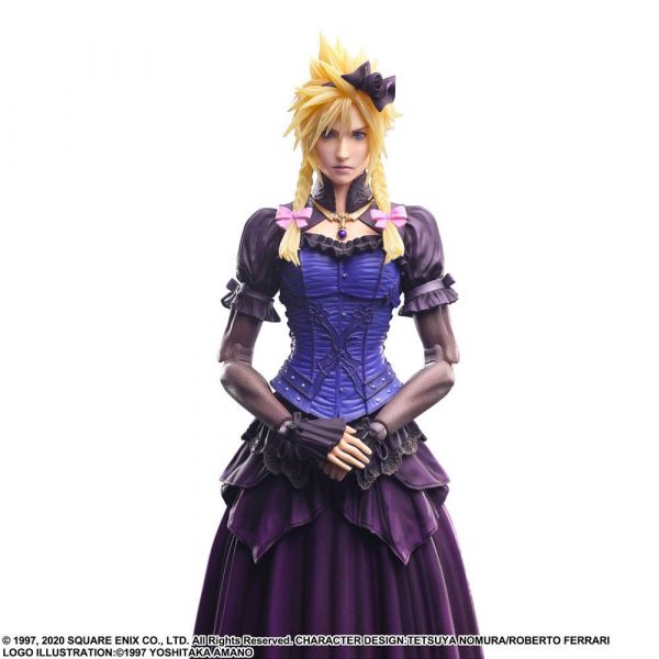 Play Arts Kai Cloud Strife Dress Ver. (Final Fantasy VII Remake) Additional Image 5