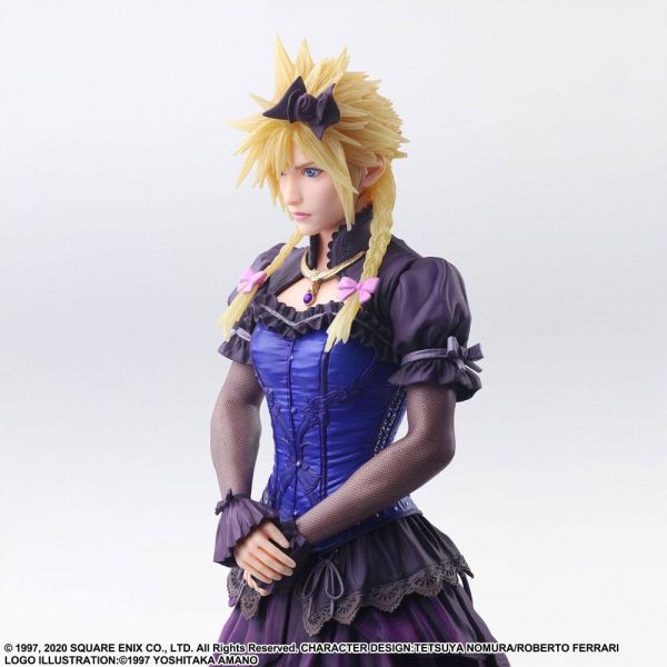 Static Arts Cloud Strife Dress Ver. (Final Fantasy VII Remake) Additional Image 7