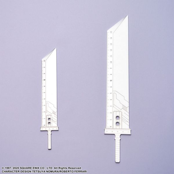 Aluminum Buster Sword Ruler Set (Final Fantasy VII Remake) Additional Image 1