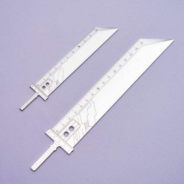 Aluminum Buster Sword Ruler Set (Final Fantasy VII Remake) Main Image