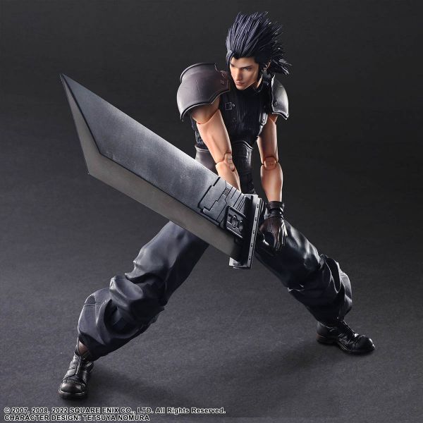 PLAY ARTS KAI Zack Fair Soldier 1St Class (Final Fantasy VII Crisis Core Reunion) Additional Image 1