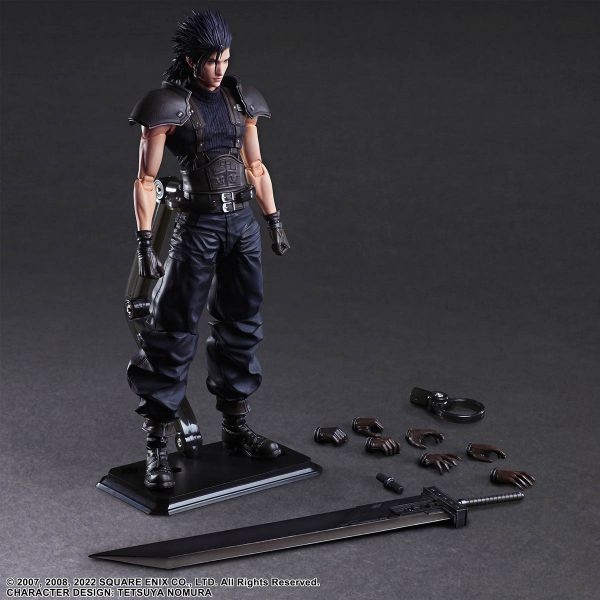PLAY ARTS KAI Zack Fair Soldier 1St Class (Final Fantasy VII Crisis Core Reunion) Additional Image 6