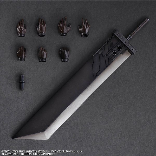 PLAY ARTS KAI Zack Fair Soldier 1St Class (Final Fantasy VII Crisis Core Reunion) Additional Image 7