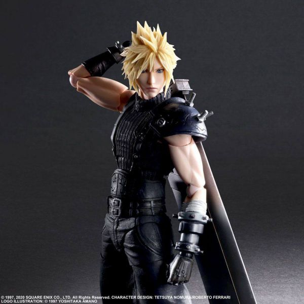 PLAY ARTS KAI Cloud Strife Ver. 2 (Final Fantasy VII Remake) Additional Image 1