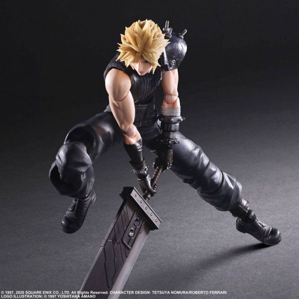 PLAY ARTS KAI Cloud Strife Ver. 2 (Final Fantasy VII Remake) Additional Image 3