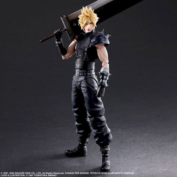 PLAY ARTS KAI Cloud Strife Ver. 2 (Final Fantasy VII Remake) Additional Image 6