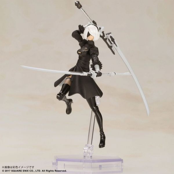 2B & 9S Model Kit (NieR Automata) Additional Image 4