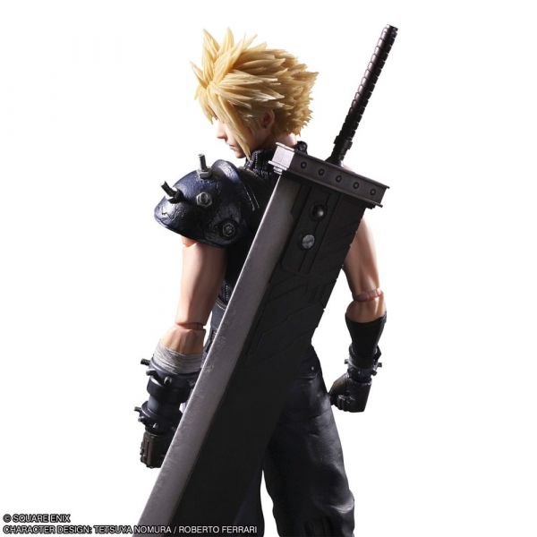 Play Arts Kai Cloud Strife (Final Fantasy VII) Additional Image 1