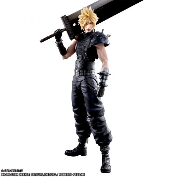 Play Arts Kai Cloud Strife (Final Fantasy VII) Additional Image 3