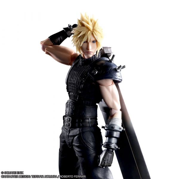 Play Arts Kai Cloud Strife (Final Fantasy VII) Additional Image 4