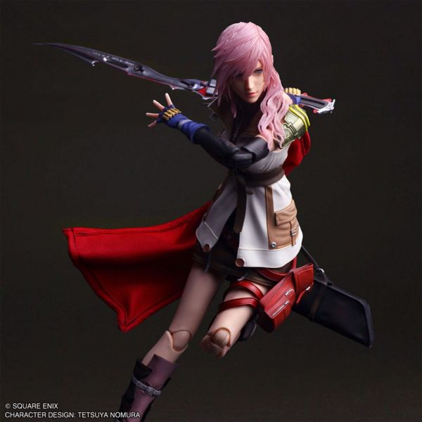 Play Arts Shin Lightning (Final Fantasy XV) Additional Image 1