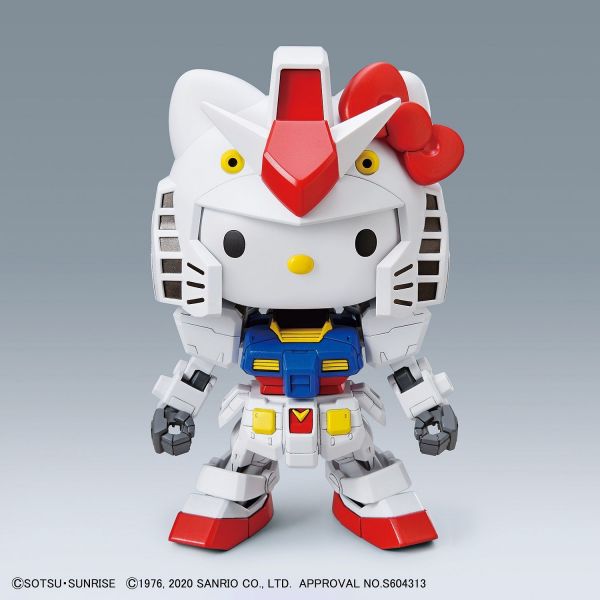[Damaged Packaging] SD EX Standard Hello Kitty / RX-78-2 Gundam Image