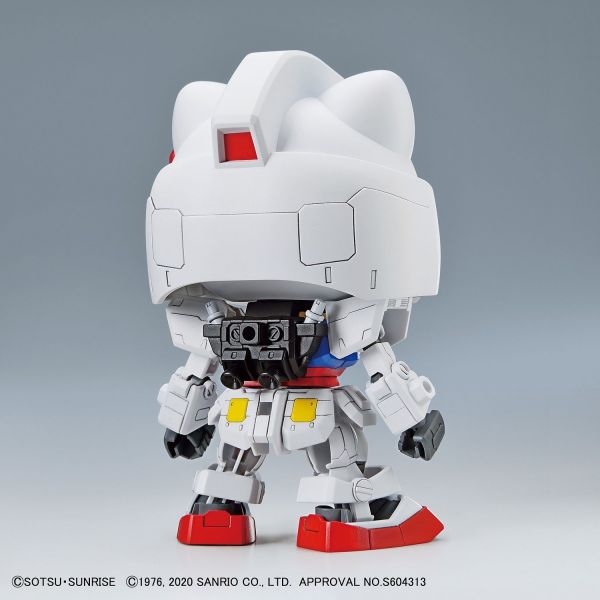 [Damaged Packaging] SD EX Standard Hello Kitty / RX-78-2 Gundam Image