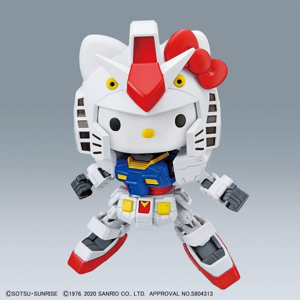 [Damaged Packaging] SD EX Standard Hello Kitty / RX-78-2 Gundam Image