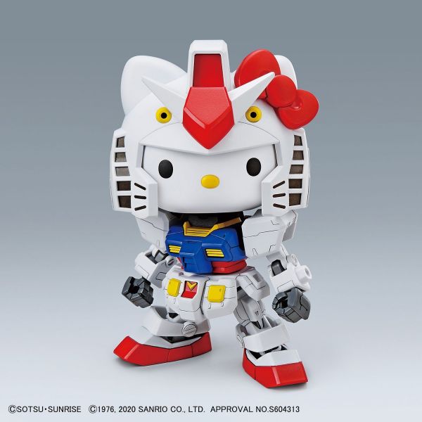 [Damaged Packaging] SD EX Standard Hello Kitty / RX-78-2 Gundam Image