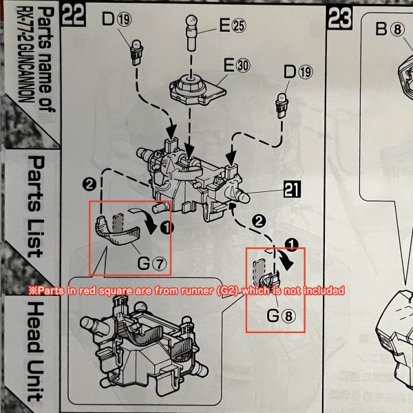 [Missing 2 Non-Critical Parts] MG Guncannon (Mobile Suit Gundam) Additional Image 3