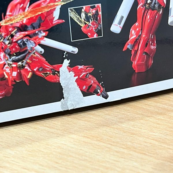 [Damaged Packaging] RG Sinanju (Mobile Suit Gundam Unicorn) Additional Image 1