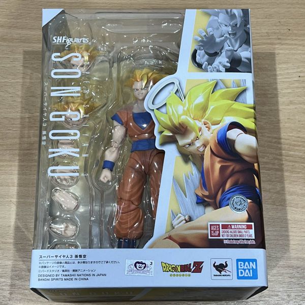 [Minor Damage] Super Saiyan 3 Son Goku - S.H. Figuarts Action Figure (Dragon Ball Z) Additional Image 4