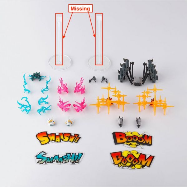 [Damaged and Missing Parts] S.H. Figuarts Izuku Midoriya & Katsuki Bakugo Plus Ultra Optional Parts Set (My Hero Academia) Additional Image 1