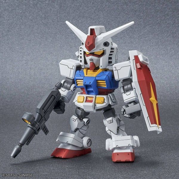 SD Gundam Cross Silhouette RX-78-2 Gundam & Char's Zaku II Image