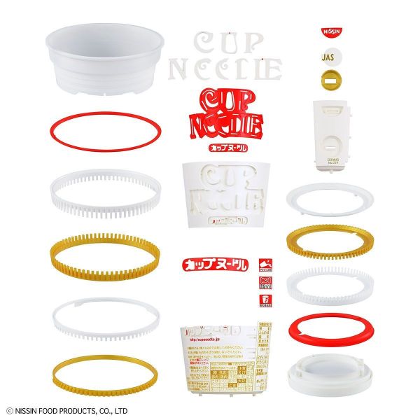 Cup Noodles Model Kit - Best Hit Chronicle 1:1 Scale Image