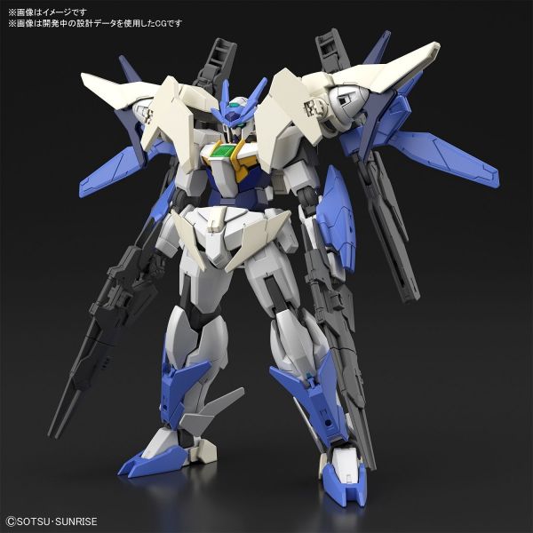 HG Gundam 00 Sky Mobius - Riku's Mobile Suit (Gundam Build Divers Re:RISE) Additional Image 1