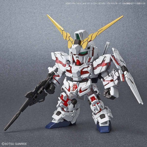 SD Gundam Cross Silhouette Unicorn Gundam (Destroy Mode) Additional Image 3