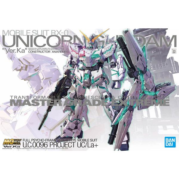 MGEX RX-0 Unicorn Gundam Ver.Ka (Mobile Suit Gundam Unicorn) Additional Image 8