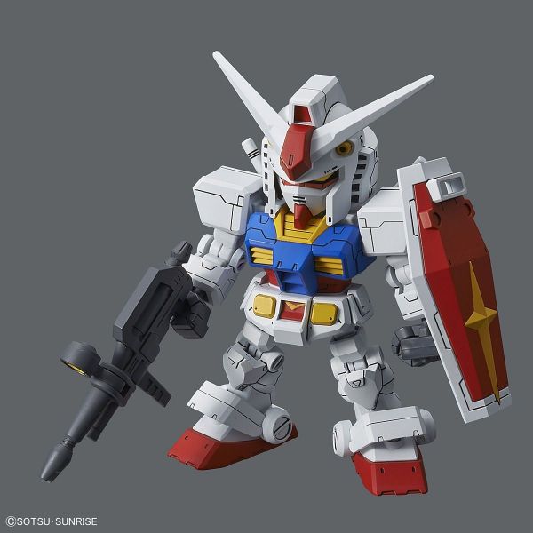 SD Gundam Cross Silhouette RX-78-2 Gundam (Includes Both SD and CS Frames) Additional Image 1