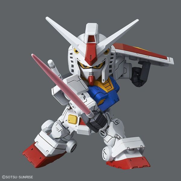 SD Gundam Cross Silhouette RX-78-2 Gundam (Includes Both SD and CS Frames) Additional Image 4