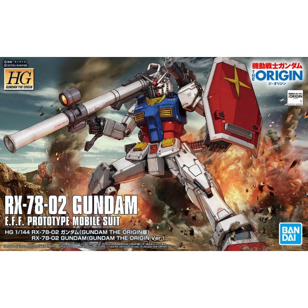 HG RX-78-02 Gundam (Gundam The Origin Version) Additional Image 8