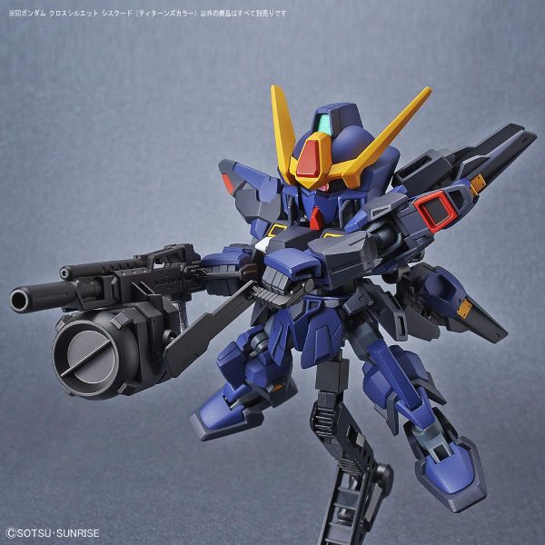 SD Gundam Cross Silhouette Sisquiede (Titans Colors) Additional Image 4