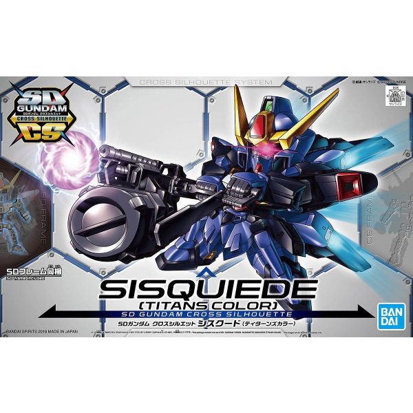 SD Gundam Cross Silhouette Sisquiede (Titans Colors) Image