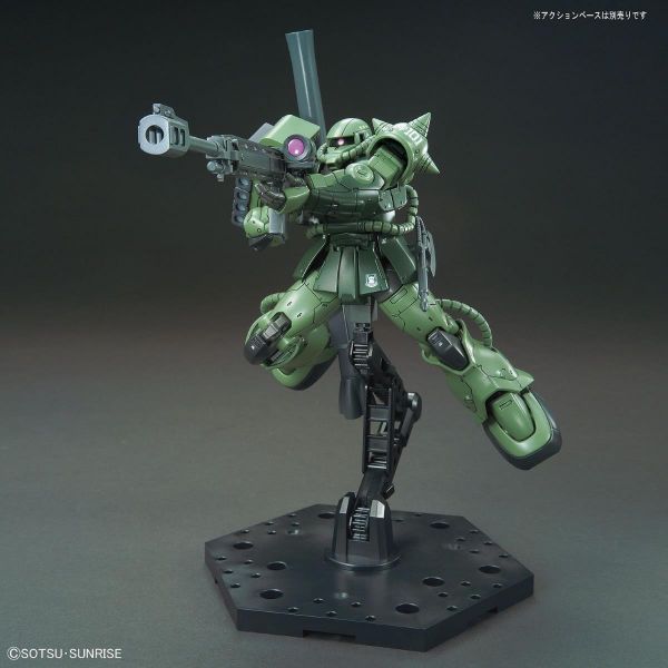 HG Zaku II Type C6/R6 - Principality of Zeon Mass-Produced Mobile Suit MS-06C-6 (Gundam: The Origin) Additional Image 5
