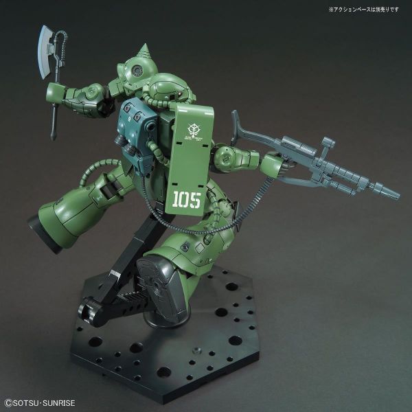 HG Zaku II Type C6/R6 - Principality of Zeon Mass-Produced Mobile Suit MS-06C-6 (Gundam: The Origin) Additional Image 7
