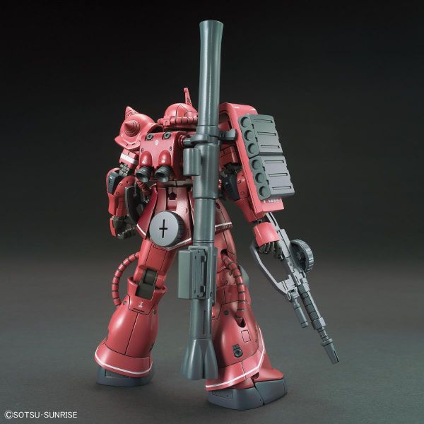 HG MS-06S Zaku II (Red Comet Ver.) - Principality of Zeon Char Aznable's Mobile Suit (Gundam: The Origin) Additional Image 2