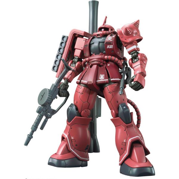 HG MS-06S Zaku II (Red Comet Ver.) - Principality of Zeon Char Aznable's Mobile Suit (Gundam: The Origin) Main Image