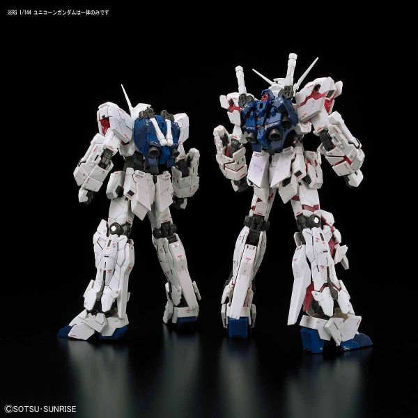 RG RX-0 Unicorn Gundam - Full Psycho-Frame Prototype Mobile Suit (Gundam Unicorn) Additional Image 6