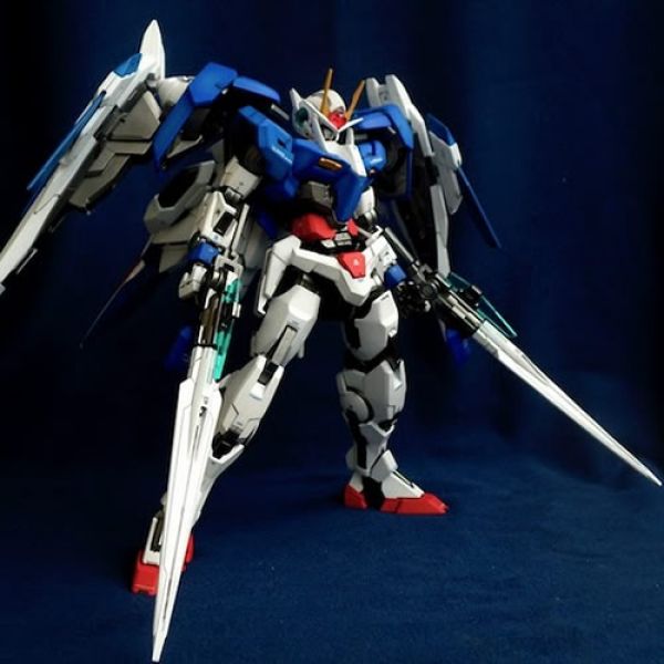 MG 00 Raiser - Celestial Being Mobile Suit GN-0000+GNR-010 (Gundam 00) Additional Image 1