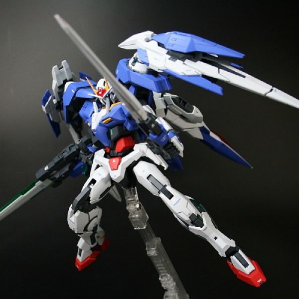 MG 00 Raiser - Celestial Being Mobile Suit GN-0000+GNR-010 (Gundam 00) Additional Image 2