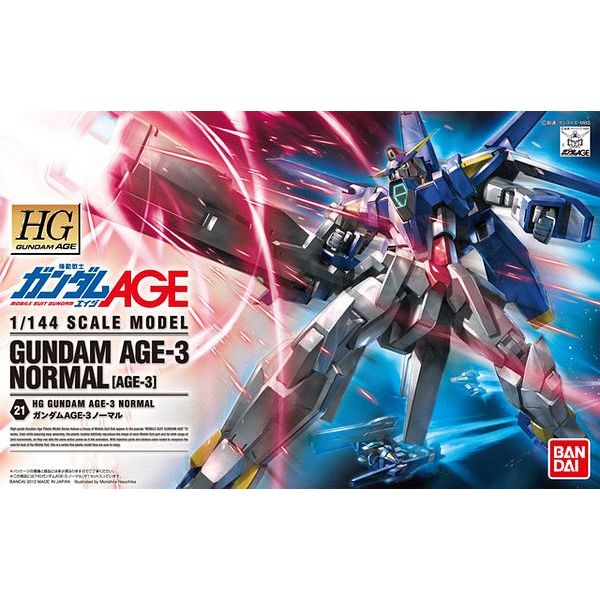 HG Gundam AGE-3 Normal (Gundam AGE) Additional Image 3