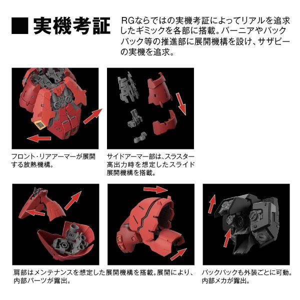 RG Sazabi (Mobile Suit Gundam: Char's Counterattack) Additional Image 5