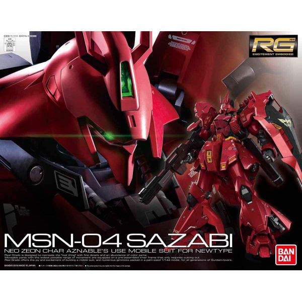RG Sazabi (Mobile Suit Gundam: Char's Counterattack) Additional Image 8